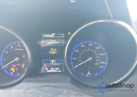 2017 Subaru Outback 2.5I Premium из США, поврежденный, VIN 4S4BSAFC8H3436594